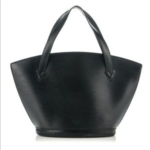 Authentic Louis Vuitton Black Epi St. Jacques GM
